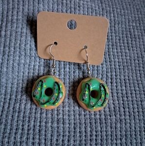 Donut earrings